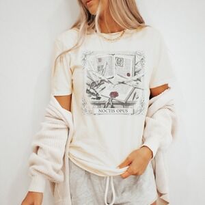 Scholarly Aesthetic Book Lover Wax Seal Tee